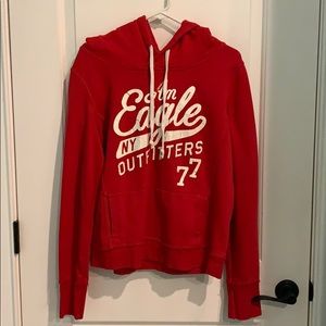 American Eagle Outfitters Women’s Red Hoodie
